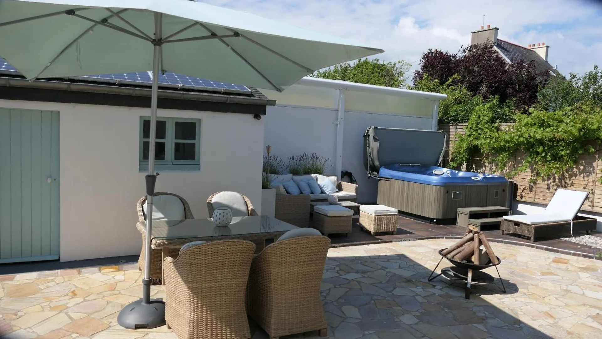 빌라 Maison 3 Chambres Spa Centre Morgat, Les Plages Et Les Restaurants A Pied 크로종 프랑스