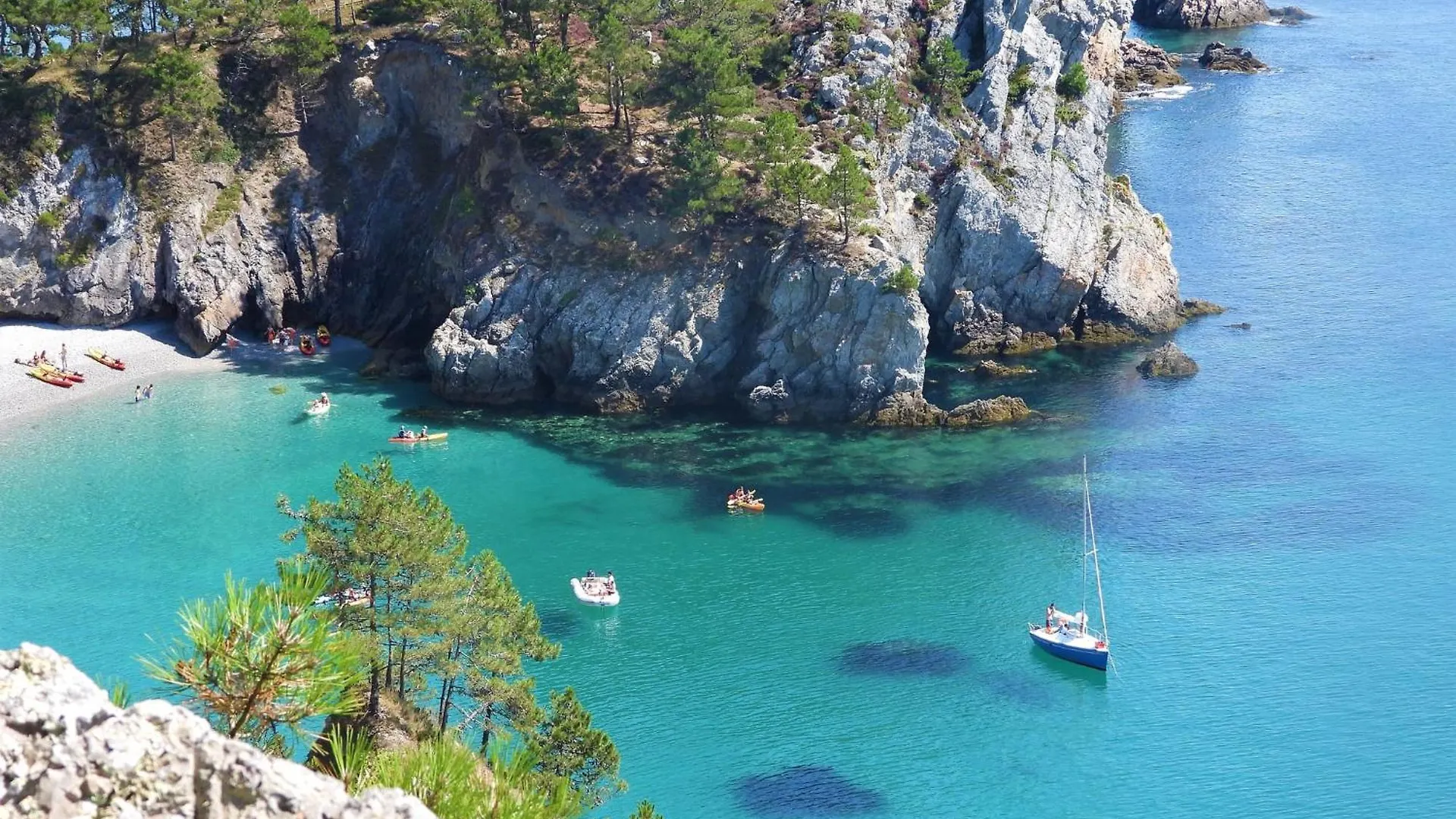 Maison 3 Chambres Spa Centre Morgat, Les Plages Et Les Restaurants A Pied 크로종 0*,